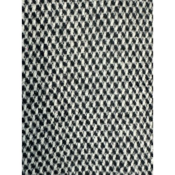 Vintage Herman Kay Herringbone Tweed black & white wool Coat size medium - Picture 11 of 16